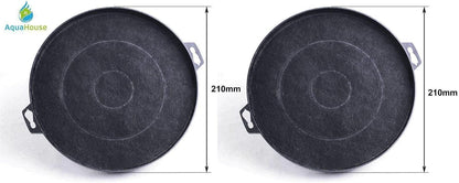 AquaHouse AH-CHF02W Charcoal Cooker Hood Filter 210mm