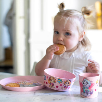 Koziol Bio-Circular Connect Set Paw Patrol Dish Bowl Cup