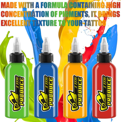 BaodeLi Professional Tattoo Ink Set 30ml 14 Pcs