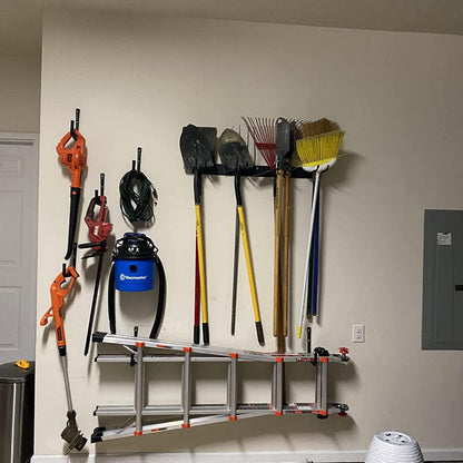 Heavy-Duty Steel Garage Wall Hooks 17cm J-Shaped Storage Hangers