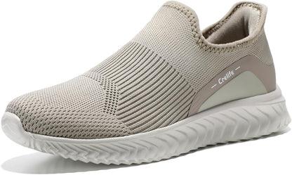 STQ Women's Slip-On Memory Foam Comfortable Walking Shoes