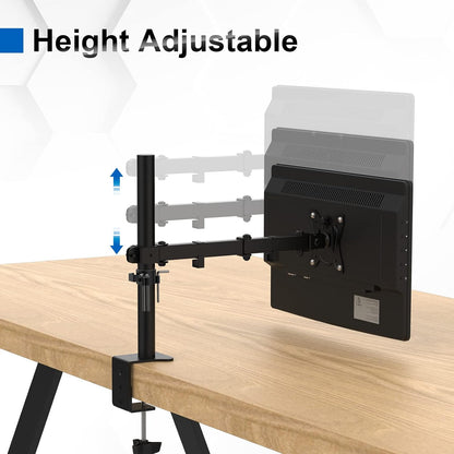 GRIFEMA GB2001-1 Single Monitor Arm for 13-32 Inch Screens Full Motion Adjustable
