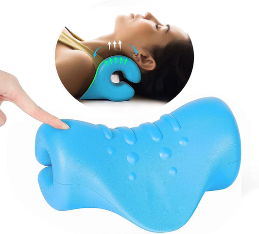 HASA zone Relaxation Neck Pillow with Flexible PU Cervical Support for Neck Pain Relief