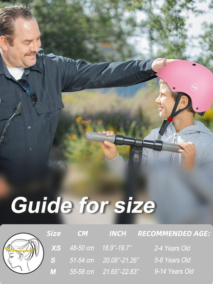 XJD Adjustable Lightweight Toddler Kids Bike Helmet, Cycling Safety Gear Ages 1-5