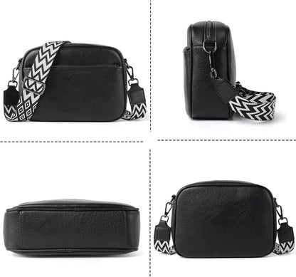 TANTOMI Women's Multifunctional Crossbody Bag with Spacious Compartments