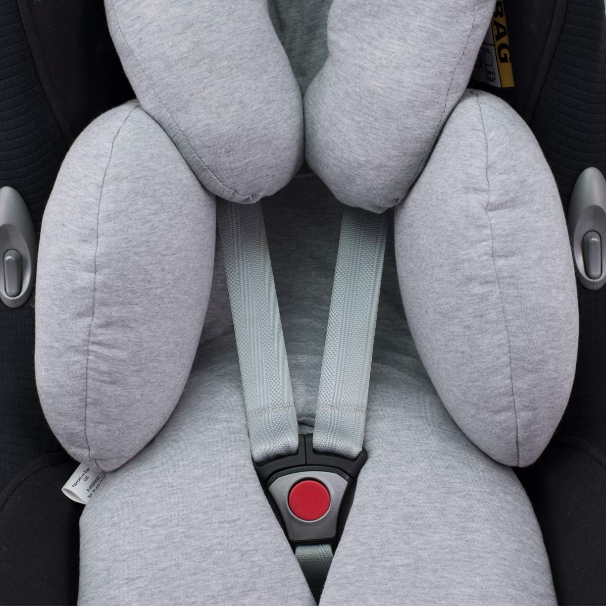 JYOKO Kids Universal Baby Seat Reducer | 100% Cotton Grey Stone