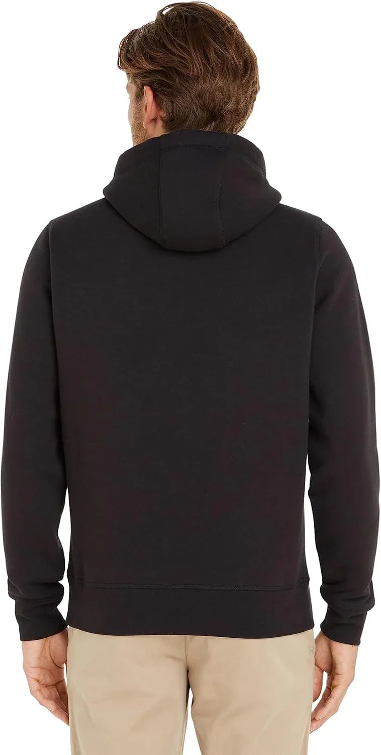 Tommy Hilfiger Men's Core Logo Hoodie – Soft Cotton‑Poly Blend - Gomix Brands Outlet