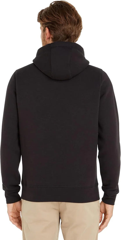 Tommy Hilfiger Men's Core Logo Hoodie – Soft Cotton‑Poly Blend - Gomix Brands Outlet
