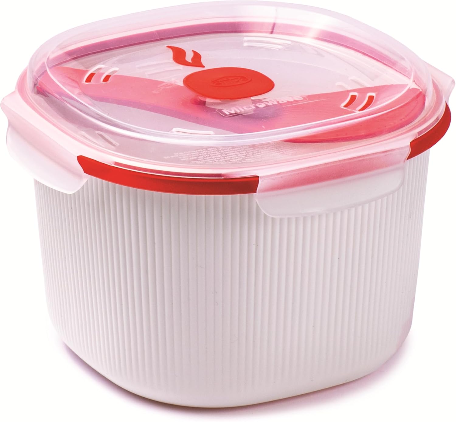Snips Microwave Rice Cooker 2.7L BPA-Free Tempozero White
