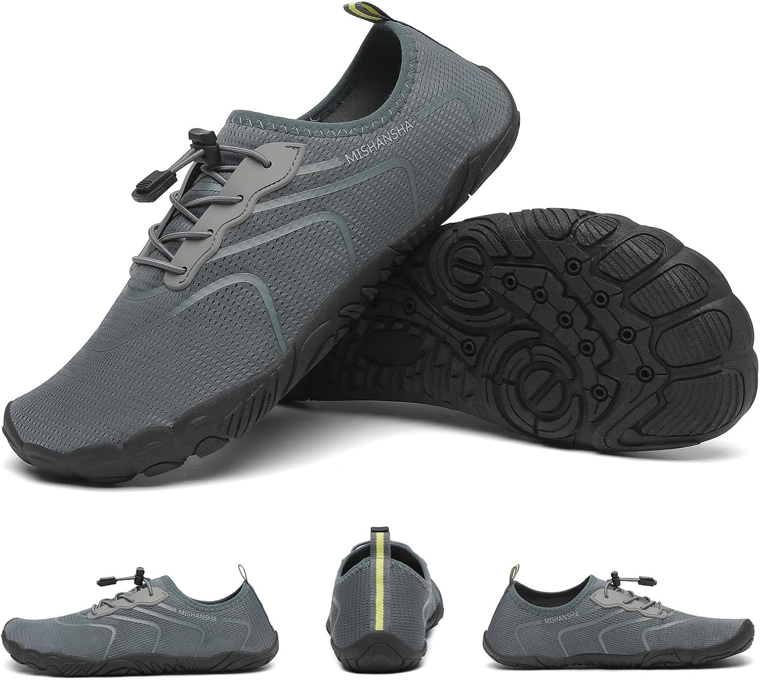 Mishansha Unisex Waterproof Swimming Shoes with Quick‑Dry Mesh Upper