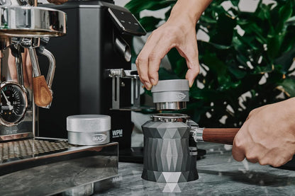IKAPE 49mm Silver Gravity Adaptive Espresso Coffee Spreader