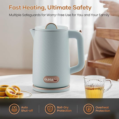 OLEGA Electric Kettle 1500W 1.8L Fast Boil