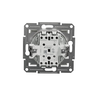 Schneider Electric Asfora White Flush-Mounted Toggle Switch 1-Pole 10A 250V - Gomix Brands Outlet