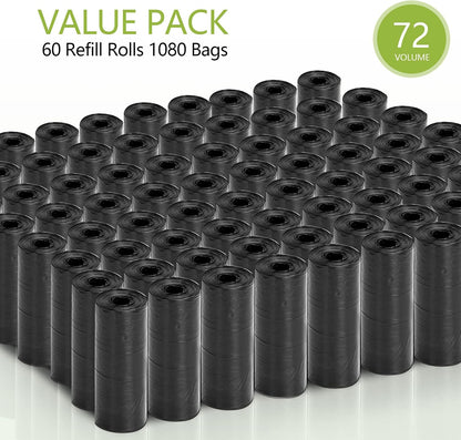 Nobleza 1080 Count Scented Dog Poop Bags, Leak-Proof and Thick