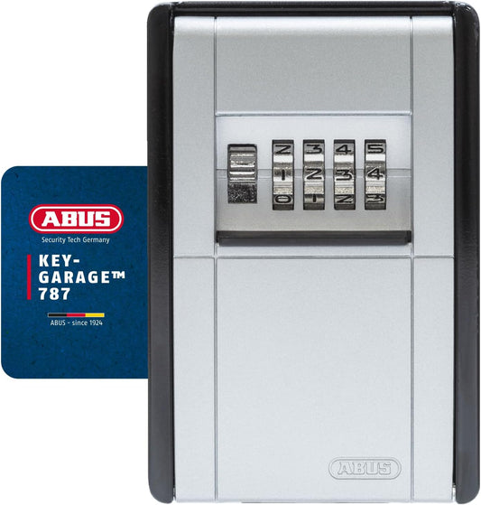 ABUS 787 Key Garage Wall Mount Lock Box for Keys and Small Valuables