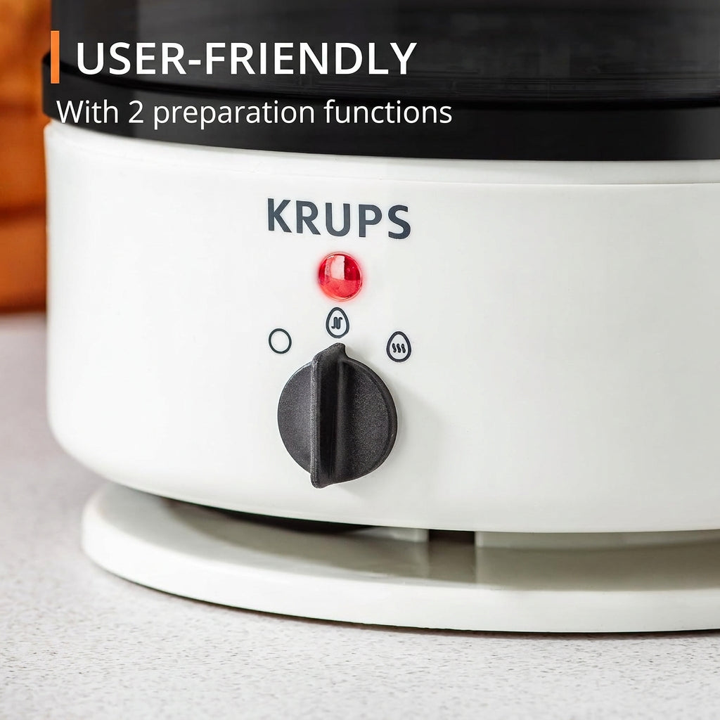KRUPS Ovomat Super EG2301 Egg Cooker White and Black