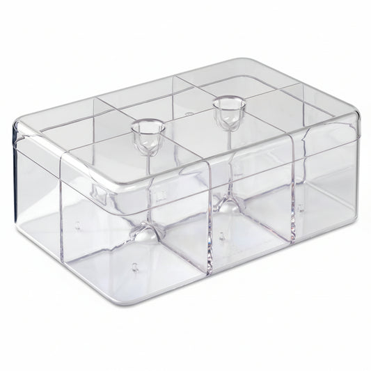 Mepal Rosti Transparent Tea Box - Holds 60 Bags