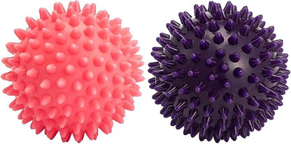 In1docom Hard Spiky Massage Balls Set for Trigger Point Relief
