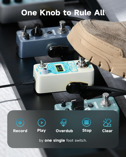 Donner Triple Looper Guitar Effects Pedal