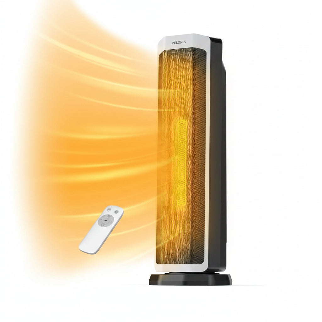PELONIS Tower Heater 2000W with Remote Control White PHT20A4ABWDE