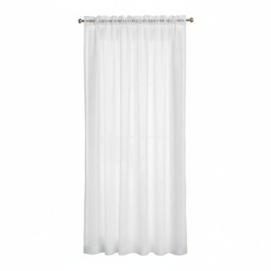 Douceur D'intérieur Sheer Door Curtain – Light Filtering Voile