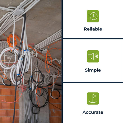 Velleman VTTEST11 Professional Multicolored Cable Tracker & Tone Generator 240V