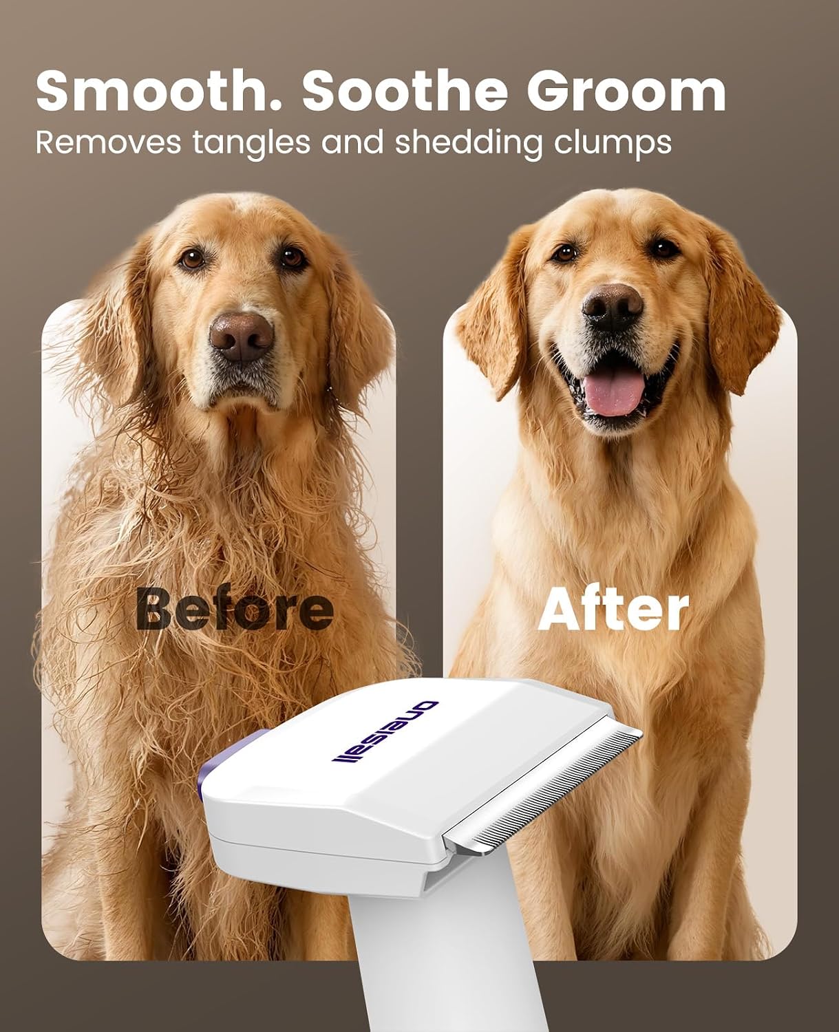 oneisall LM5 Low Noise Pet Grooming Vacuum with 1.5L Dust Cup
