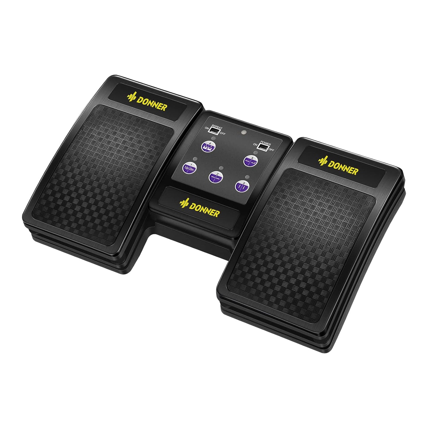 Donner Wireless Bluetooth Page Turner Pedal for Tablets – Black