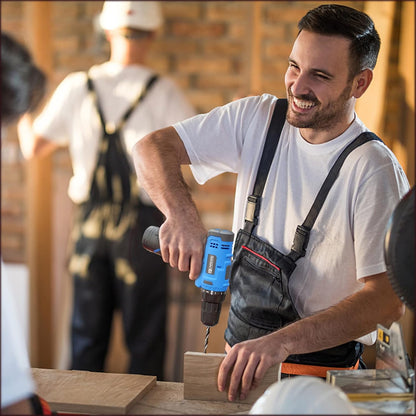 FADAKWALT 12V 3/8" Cordless Drill/Driver Kit with 1.3Ah Battery