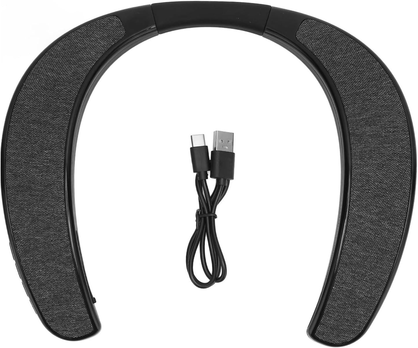 Lightweight Portable Neckband Speaker with Hi‑Fi Sound and Noise‑Cancelling Mic - Gomix Brands Outlet