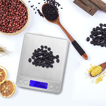 eWINNER High-Precision Digital Pocket Scale 500-3000g Dual Trays
