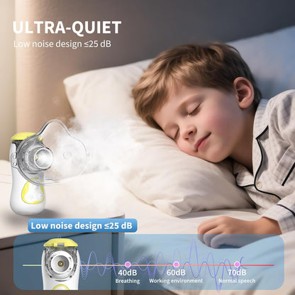 FEELLIFE Air Kids Portable Mesh Nebuliser Machine Silent Handheld Inhaler