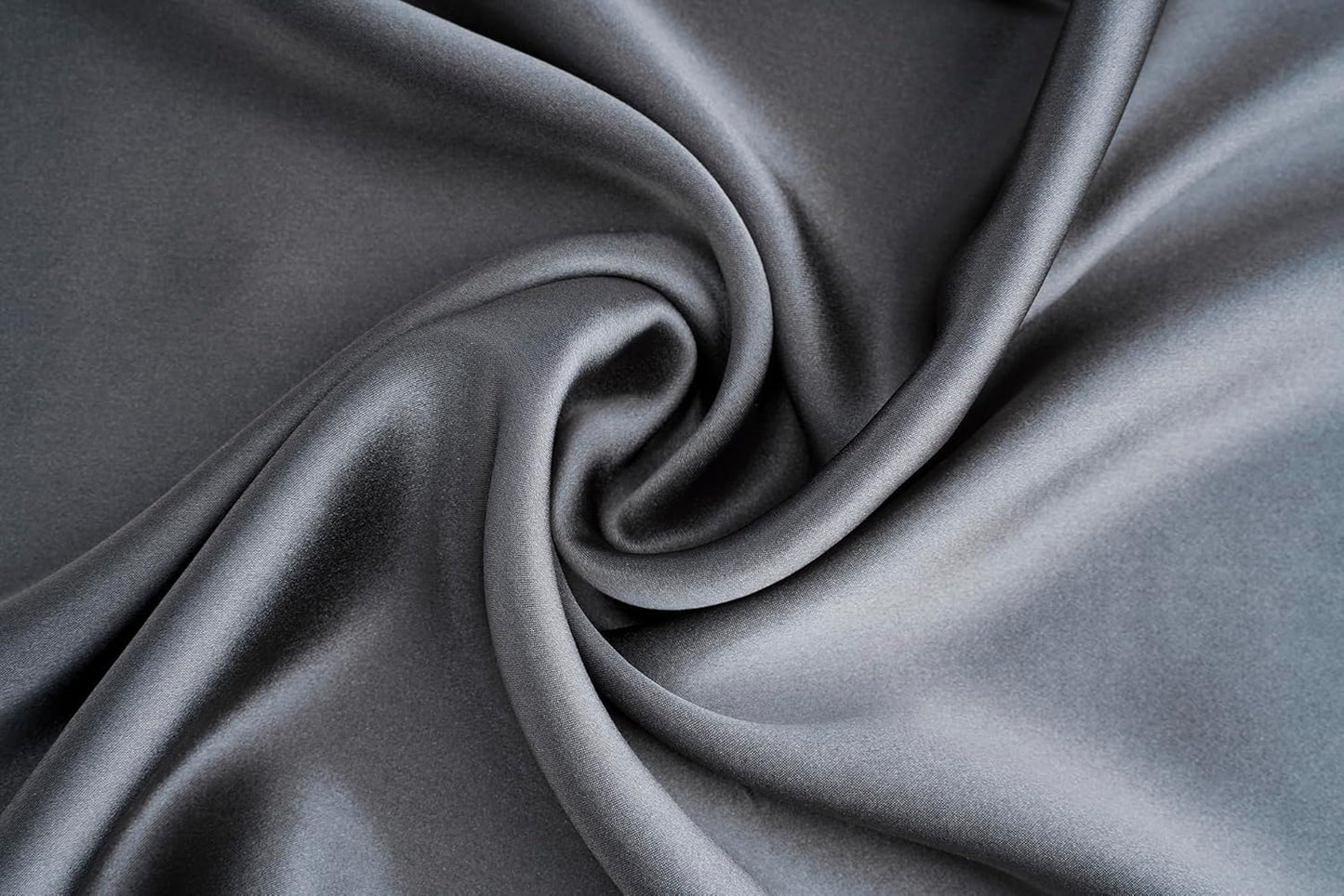 Luxurious Dark Grey 22 Momme Silk Pillowcase with Zipper