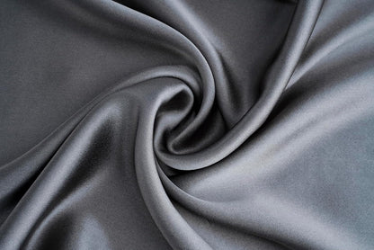 Luxurious Dark Grey 22 Momme Silk Pillowcase with Zipper