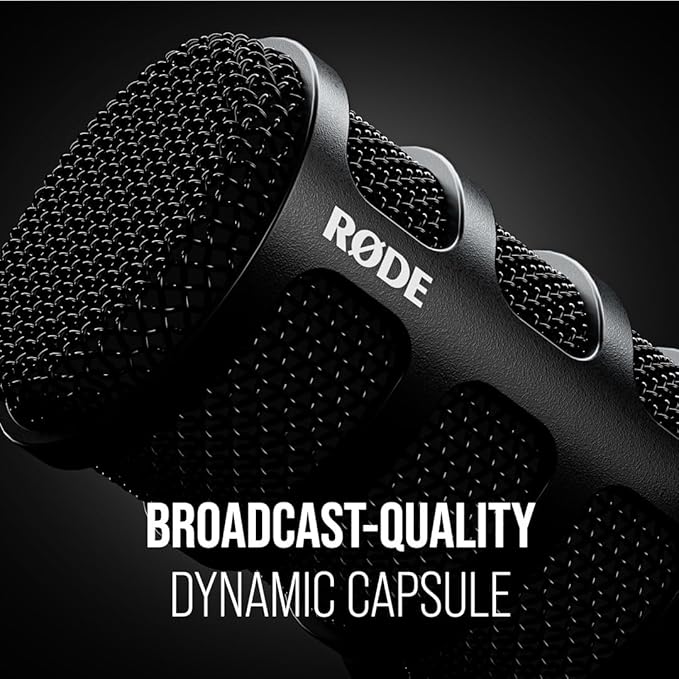 RØDE PodMic USB Dynamic Microphone for Podcasting, Streaming, Gaming