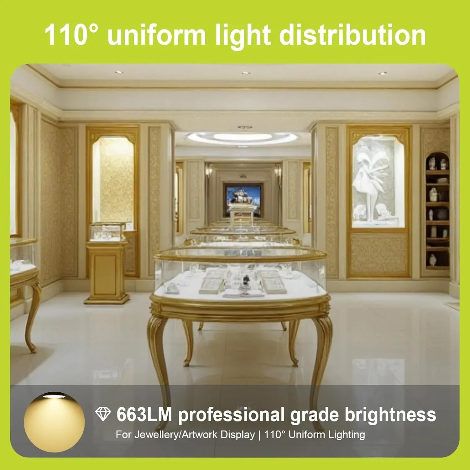 GY MR16 LED Bulb Warm White 3000K 4.5W 6‑Pack - Gomix Brands Outlet