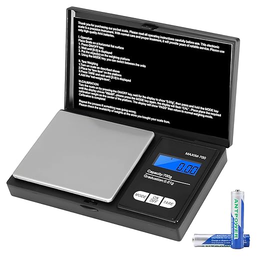 Vinabo Gram Scales Precision Scales 0.01 g Scales Gram 700g/0.01g