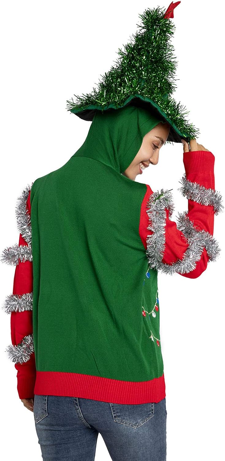 U LOOK UGLY TODAY Festive Chunky Fair Isle Christmas Sweater