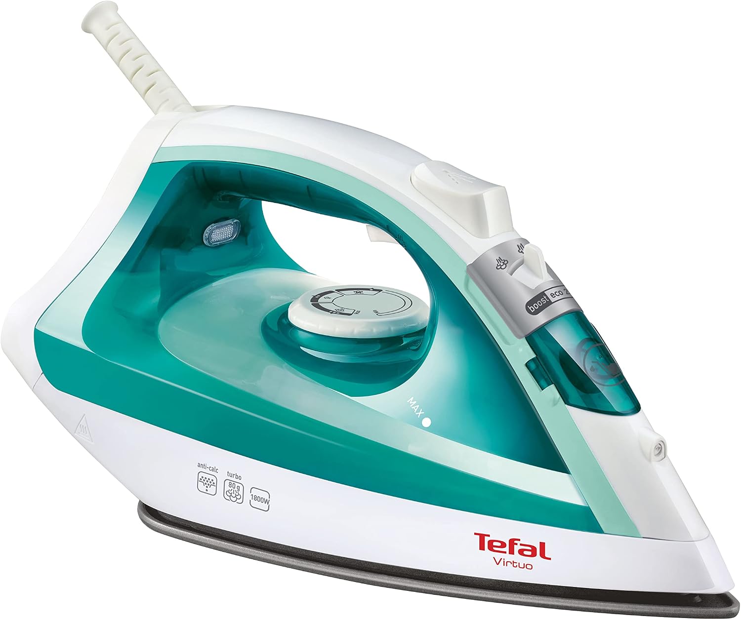 Tefal Virtuo FV1710 Steam Iron 1800W Green White