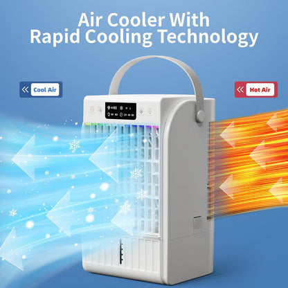 BAPOLE F22 4-in-1 Portable Air Conditioner 1.5 L Tank White