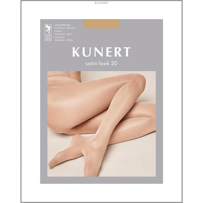 KUNERT Women's Satin Look 20 Transparent Shiny Tights