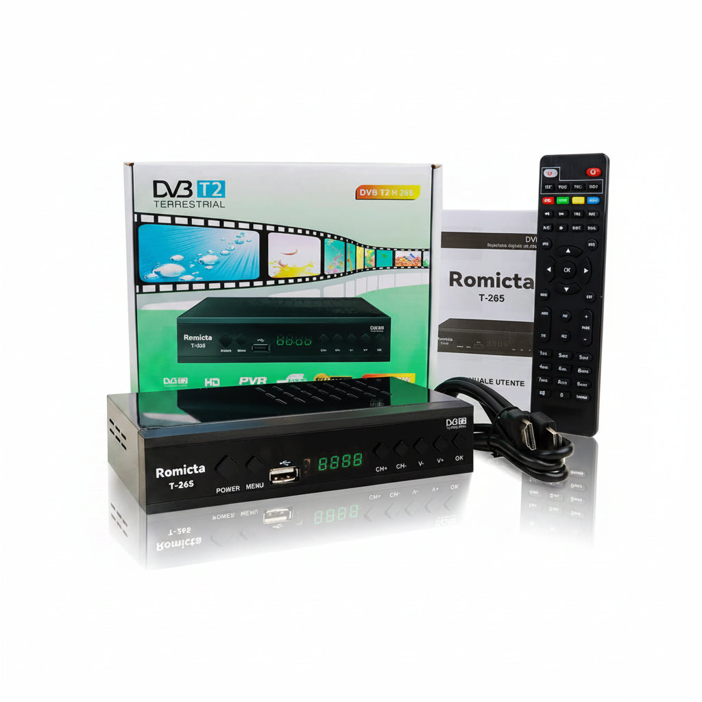Romicta DVB‑T2/DVB‑C Receiver