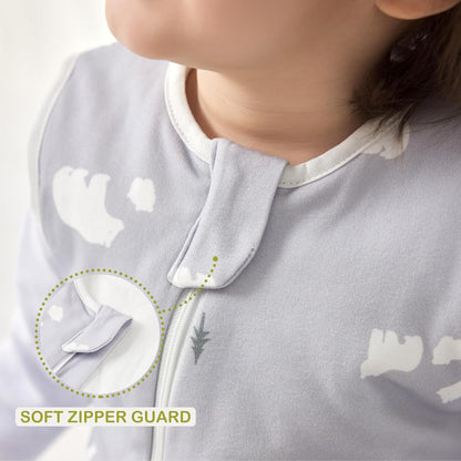 Organic Cotton Toddler Sleep Sack with Legs – Foliage