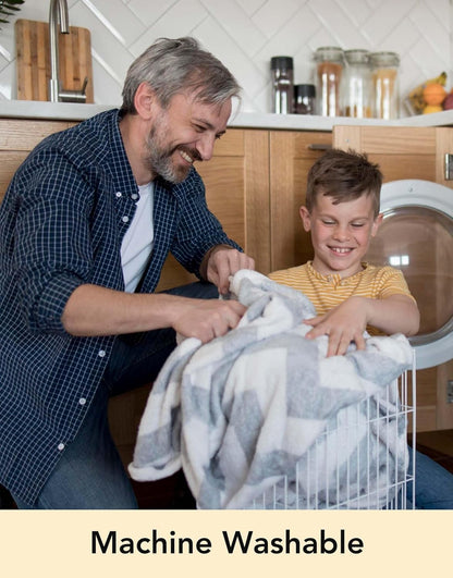 VeraCosy Two-Tone Memory Foam Men's Comfortable Indoor Outdoor Slippers