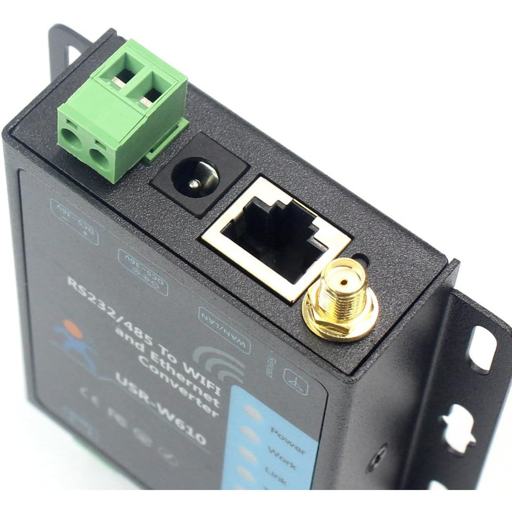 USR-W610 Serial to WiFi Ethernet Converter – RS232/RS485 Wireless Server