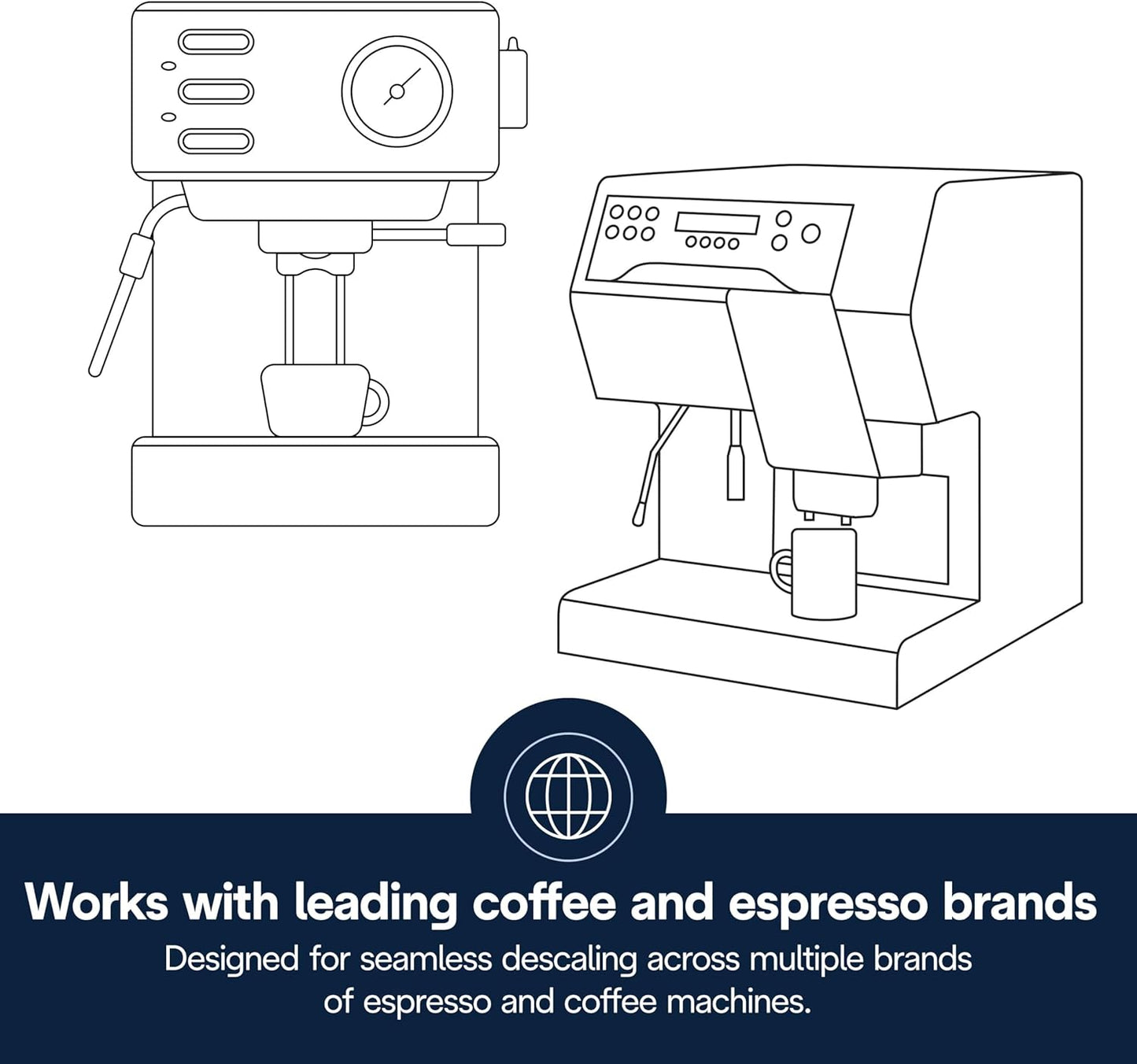 De'Longhi EcoDecalk DLSC500 500ml Natural Coffee Machine Descaler