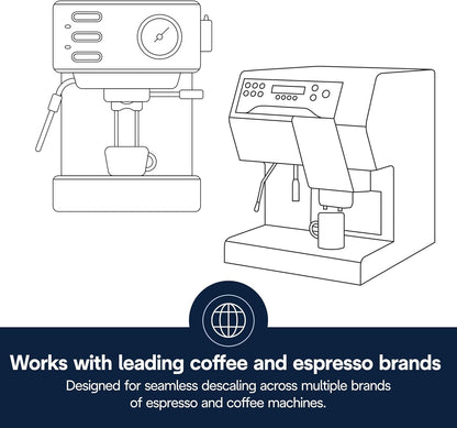 De'Longhi EcoDecalk DLSC500 500ml Natural Coffee Machine Descaler