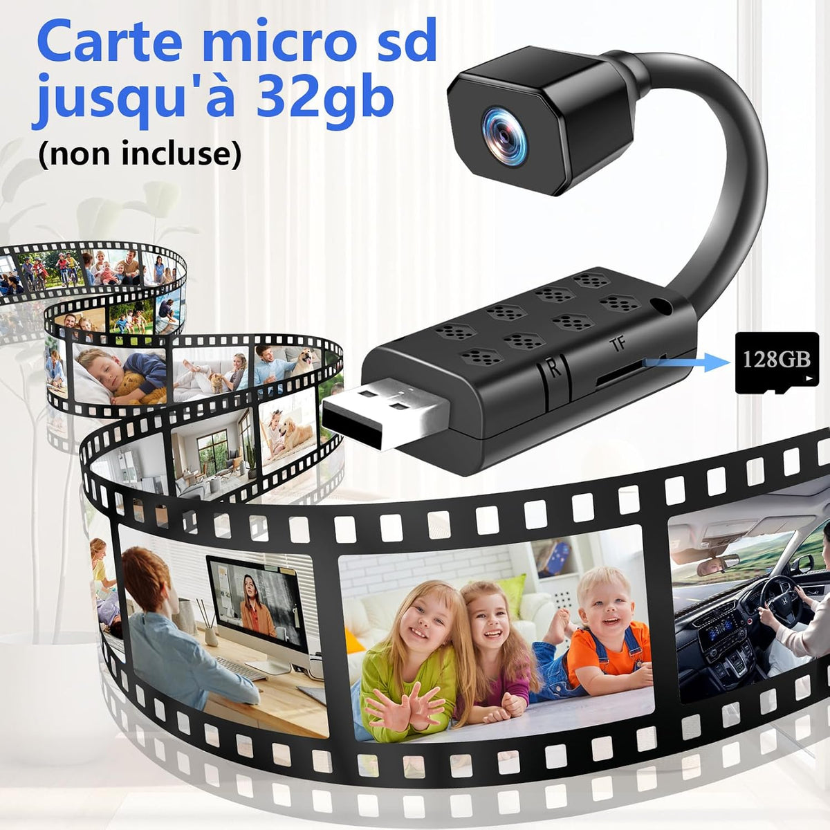 ZGSZ TS11 Mini USB WiFi Spy Camera HD 1080P