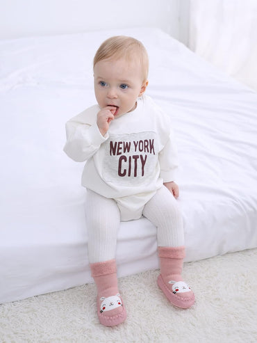 Adorel Anti‑Slip Baby Socks – Cute Animal Designs, Warm & Cozy