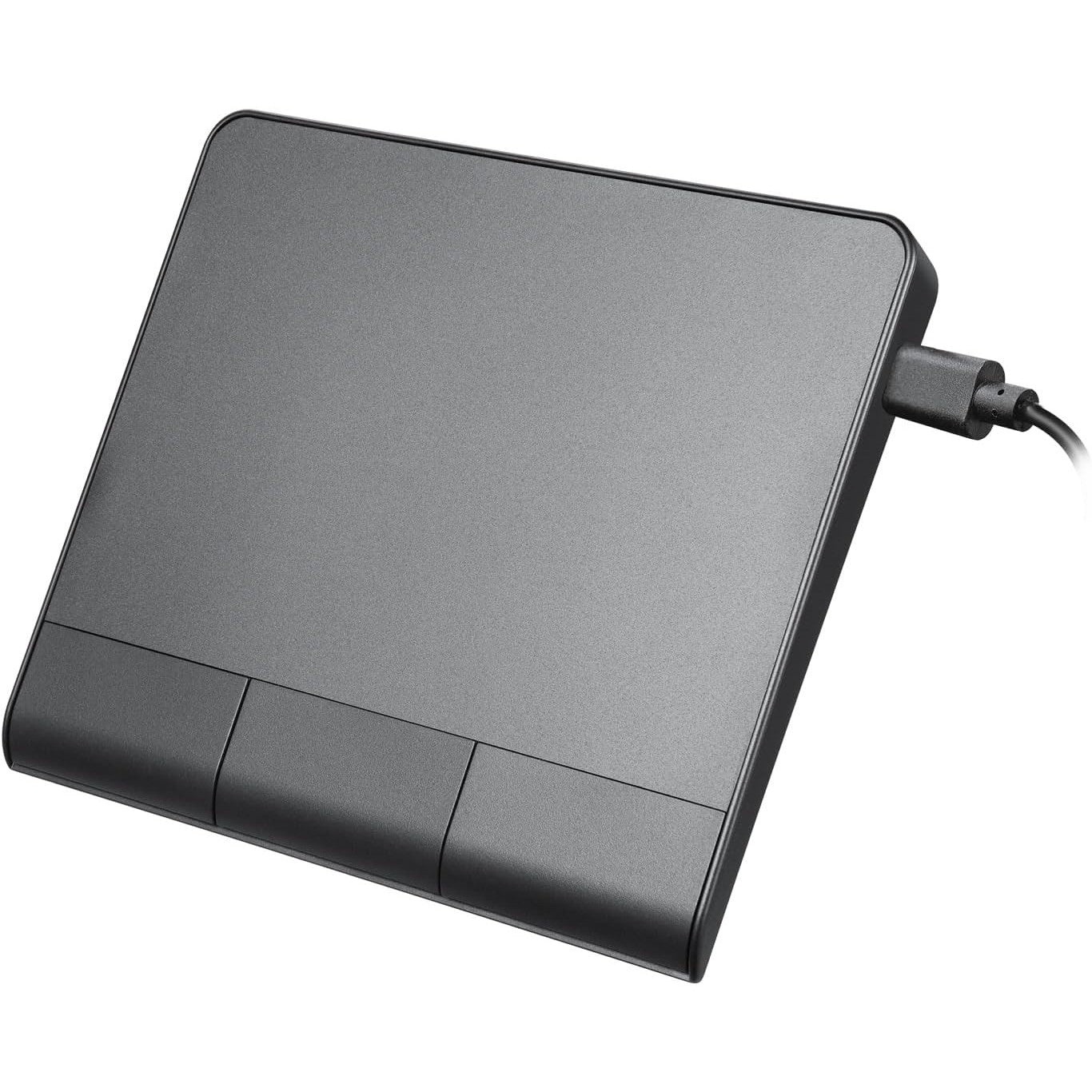 Perixx PERIPAD-506 Wired Slim USB Touchpad - Large Black Trackpad for Desktop & Laptop
